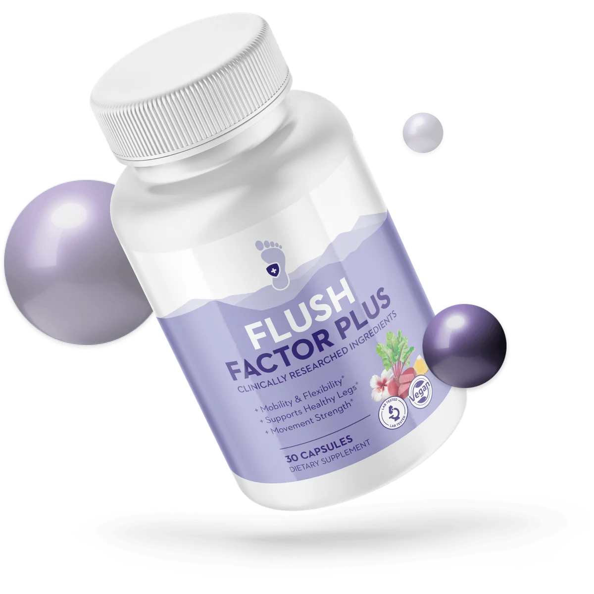 Flush Factor Plus Joint & Mobility Health — Front Label